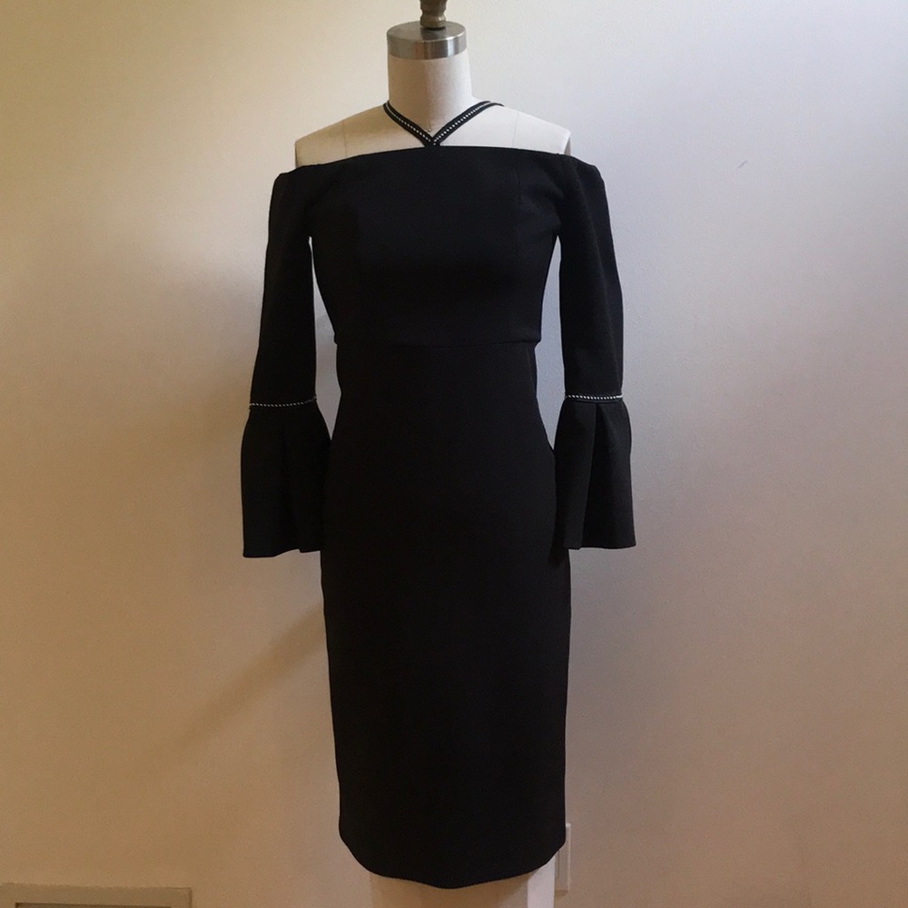 Alexis Beautiful black cocktail dress.